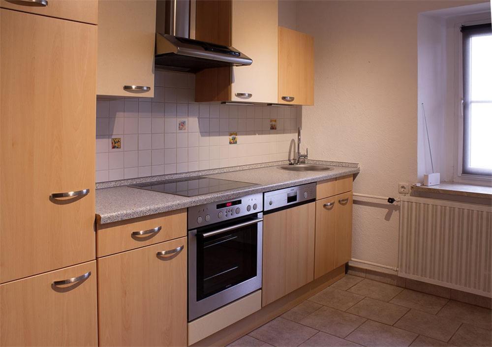 Schöne Ferienwohnung mit großer Terrasse. Schmidmuhlen Exterior foto